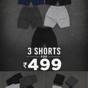 Men’s Sports Shorts(3pcs combo)